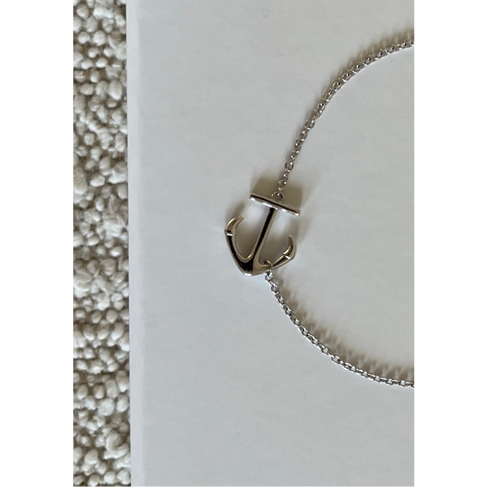 Silver Anchor Bracelet